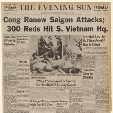 Viet Cong Attack U.S. Embassy in Saigon, 1968 